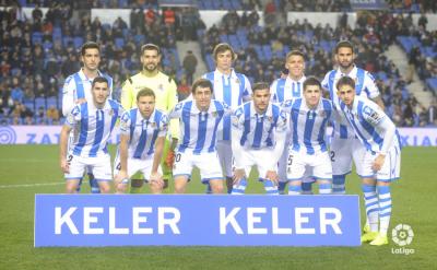Once de la Real Sociedad en el partido ante el Betis (Foto: LaLiga)