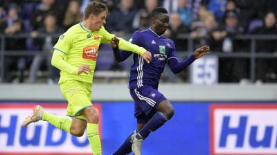 Dauda, delantero del Anderlecht belga.