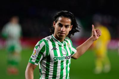 Diego Lainez, jugador del Betis.