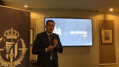 Miguel Ángel Gómez, actual director deportivo del Real Valladolid.