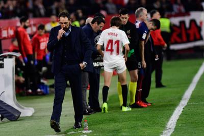 Pablo Machín, en el partido ante el Éibar (Foto: Kiko Hurtado).