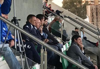 Lorenzo Serra Ferrer, durante el Betis Deportivo-San Roque de Lepe.