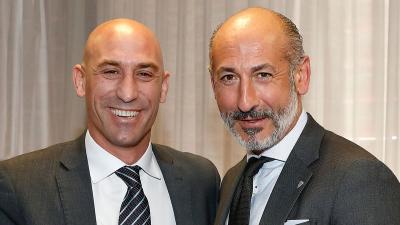 Luis Rubiales y Aitor Elizegi, presidentes de la RFEF y del Athletic Club (Foto: Athletic Club).