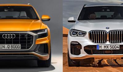 Audi Q8 y BMW X5