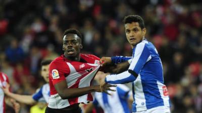 Iñaki Williams fue cambiado ante el Espanyol (Foto: LaLiga).