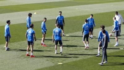 Imagen de la sesión del sábado (Foto: EFE).