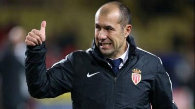 Leonardo Jardim, durante un partido con el Mónaco.