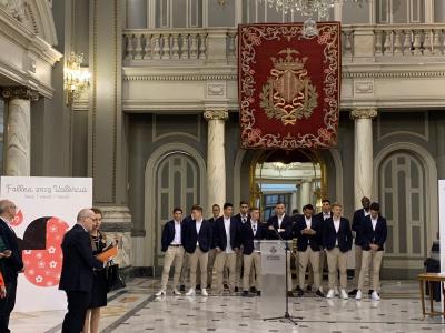 Jaume Doménech en el Ayuntamiento