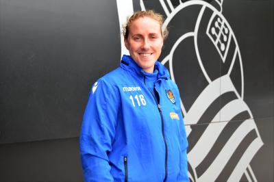Mariasun Quiñones, capitana de la Real Sociedad (Foto: Giovanni Batista)