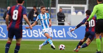 Alex Petxarroman, en un partido del Sanse (Foto: Real Sociedad)
