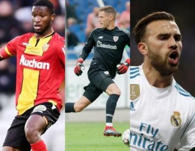 La Real que viene: Sagnan Modibo, Álex Remiro y Borja Mayoral.