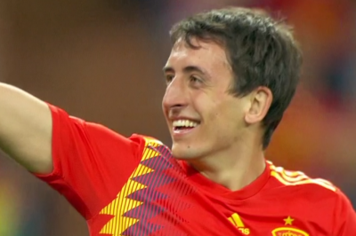 Mikel Oyarzabal marcó el tercer gol de España ante Suecia.