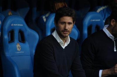 Víctor Sánchez del Amo, durante la disputa del Deportivo_Málaga (Foto: Iris Miquel).