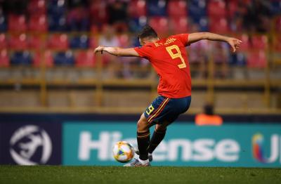 Borja Mayoral ante Polonia (Foto: