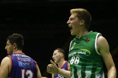 Malmanis, en un partido (Foto: Real Betis Energía Plus).