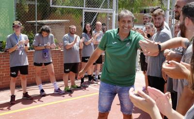 Casimiro en el Campus Unicaja (Foto: UnicajaBFotopress).