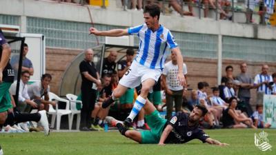 La Real jugó un amistoso con dos partes muy diferentes (Foto: Real Sociedad)
