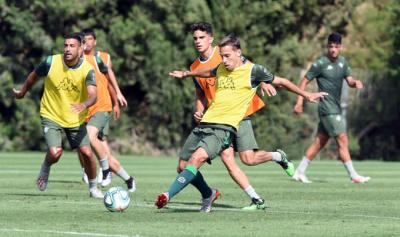 Sergio Canales, en un entrenamiento en Montecastillo (Foto: Kiko Hurtado).