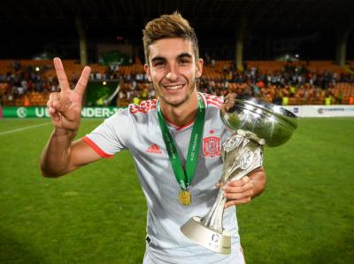 Ferran Torres, campeón de europa sub 19