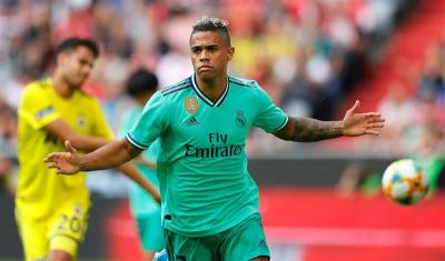 Mariano celebra su gol ante el Fenerbahce. 