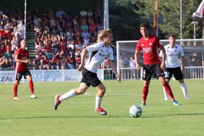 El Mirandés de Iraola se impuso con solvencia al Burgos en su segundo amistoso de pretemporada (Foto: Burgos CF).