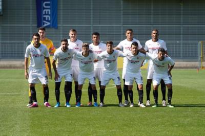 El once del Sevilla ante el Hoffenheim (Foto: SFC).