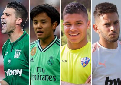 Iván Cuéllar, Takefusa Kubo, 'Cucho' Hernández y Álvaro Medrán, diferentes jugadores que interesaron al Real Valladolid