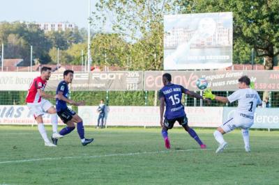 Así anotaba Aritz Aduriz el 1-1 en Baiona (Foto: Athletic Club).