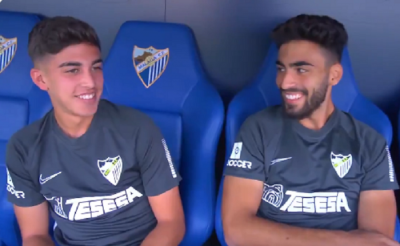 Cristo, que se estrena como titular, y Juande. 