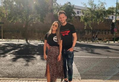 Ivan Rakitic en la ciudad de Sevilla.