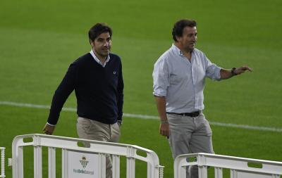 Haro y Catalán, en el entrenamiento de este martes (Foto: Kiko Hurtado).