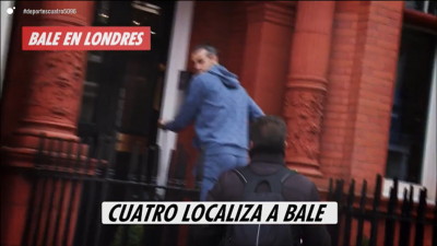 Gareth Bale, 'cazado' por Deportes Cuatro.