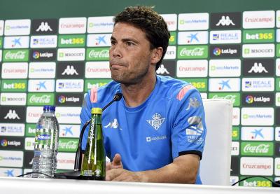 Rubi, entrenador del Real Betis (Foto: Kiko Hurtado).