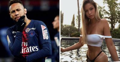 Neymar Jr. y Noa Sáez.
