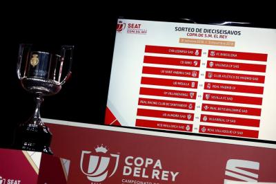 Imagen de archivo de un sorteo de Copa del Rey.