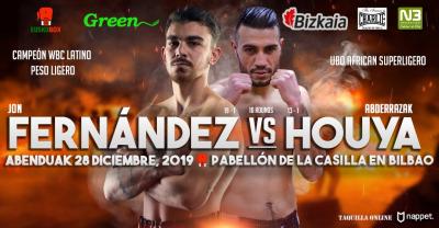 Jon Fernández y Houya se ven las caras en el superligero el 28 de diciembre en la Casilla.