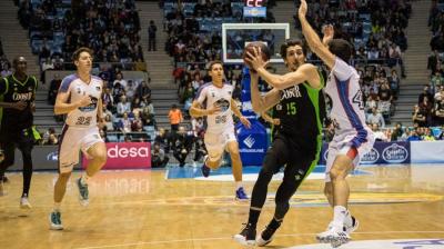 Imagen del partido entre Obradoiro y Betis (Foto: Coosur Real Betis).