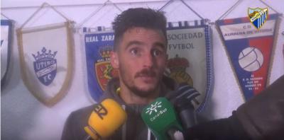 Juankar habla para los medios de comunicación. 