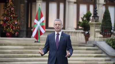 Iñigo Urkullu Renteria, Lehendakari del Gobierno Vasco, participó en la boda de Goiko.