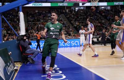 Jaime celebra una canasta (Foto: ACB Photo). 