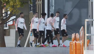 Entrenamiento del Valencia CF (Foto: David González)