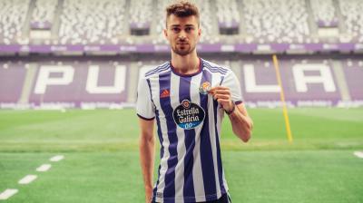 Ignacio Atienza, en una imagen en el Nuevo Estadio José Zorrilla (Foto: Real Valladolid).