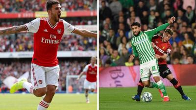 Dani Ceballos y Nabil Fekir.