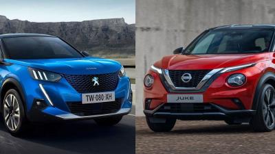 Peugeot 2008 y Nissan Juke