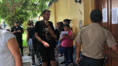 Onubenses aislados en Perú por la pandemia del coronavirus.