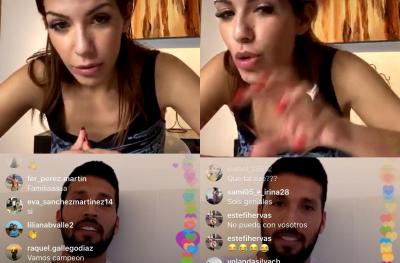 Ezequiel Garay y Tamara Gorro van a dar un directo a través de Instagram.