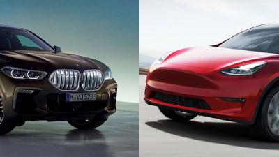 BMW X6 Tesla Model Y