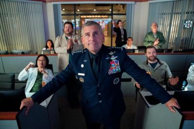 Steve Carrel en Space Force (Foto: Netflix).