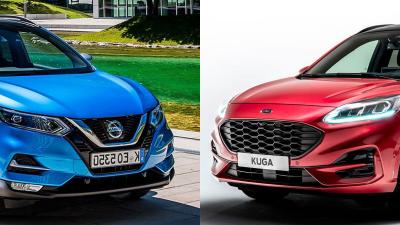 Nissan Qashqai y Ford Kuga