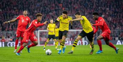 Imagen del encuentro entre Bayern de Múnich y Borussia Dortmund de la Bundesliga.